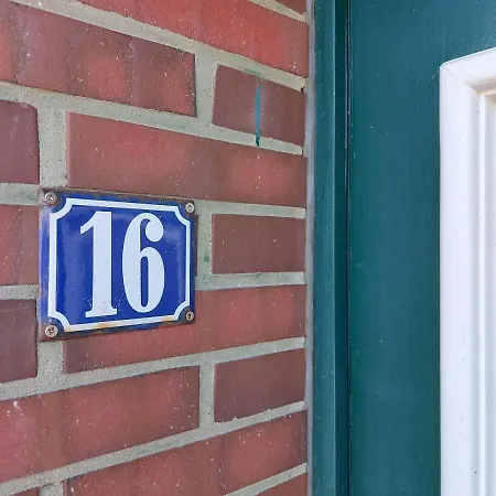 Дом отдыха Ferienhaus Blaue Nordseewelle *