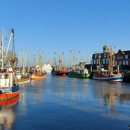 Semesterbostad Ferienhaus Blaue Nordseewelle Esens